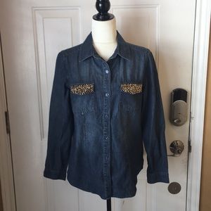 Chico’s button down shirt size 1=8